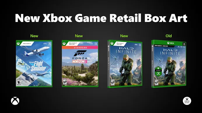 Nieuwe box art Xbox-games