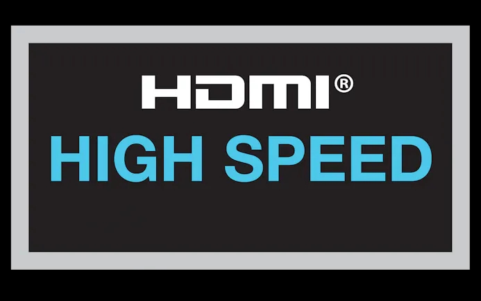 Zoek een hdmi-kabel met het logo ‘High Speed with Ethernet’. Premium High Speed- kabels leveren dezelfde prestaties, maar zijn uitgebreider getest.