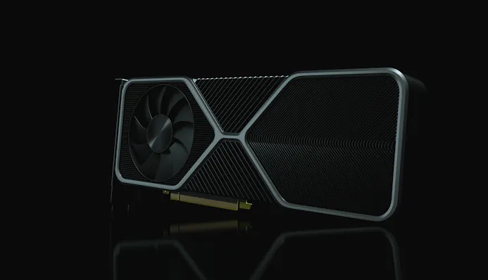 Officieuze 3D-render van hoe de NVIDIA GeForce RTX-referentiekaarten eruit kunnen zien.