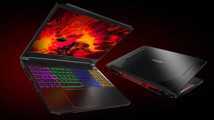 Render van de nieuwe Nitro 5-laptop (2021) van Acer.