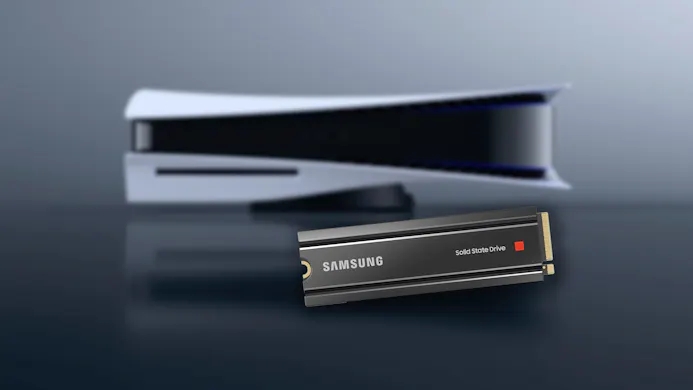 PS5 met Samsung 980 Pro NVMe SSD