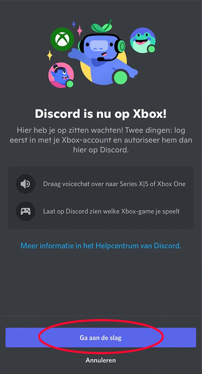 Discord Voice verbinden met Xbox